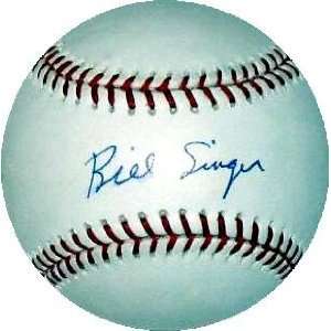 Bill Singer Signed Baseball
