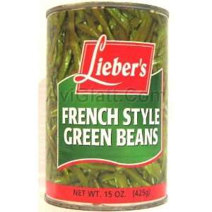 Liebers French Style Green Beans 15 oz Grocery & Gourmet Food
