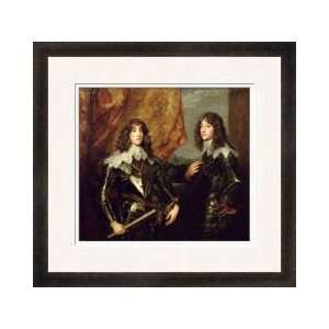 Prince Charles Louis 161780 Elector Palatine And His Brother Prince 