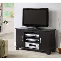 Morristown 42 inch Black Wood TV Console  