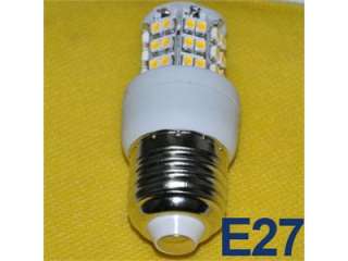 E27 48 3528 SMD LED Spot Light Spotlight 230V Warm White Effective 