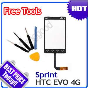 NEW LCD Touch Screen Digitizer Glass Lens Panel +Tools for Sprint HTC 