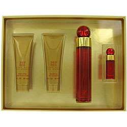   Ellis 360 Red Womens 4 piece Fragrance Gift Set  