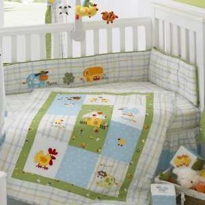 LivingTextilesBaby Little Farm Crib Bed Little Farm Crib Bedding 