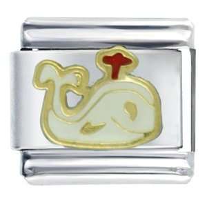  Pugster White Whale Italian Charms Pugster Jewelry