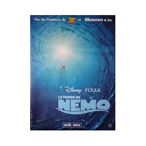 Finding Nemo Original French Movie Poster 47 X 69