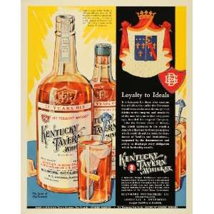  1935 Ad Kentucky Tavern Whiskey Glenmore Distilleries 