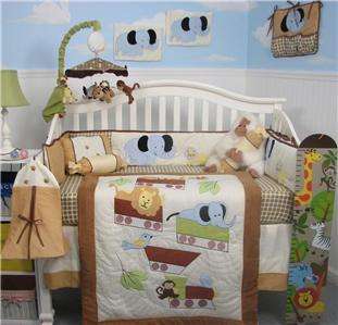 SoHo Circus Circus Baby Crib Bedding 13 pcs Set With Diaper Bag  