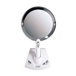 Lighted Power Zoom Motorized Adjustable Magnification Mirror   Mirror 