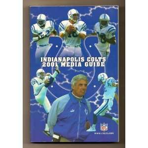  2001 Indianapolis Colts Media Guide NFL Books