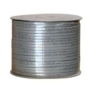  1000ft 28 AWG 8 Conductor Silver Satin Modular Cable Reel 
