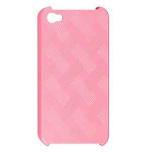  Gino Intertwined Mesh Stripe Design Pink Back Shell Cover 