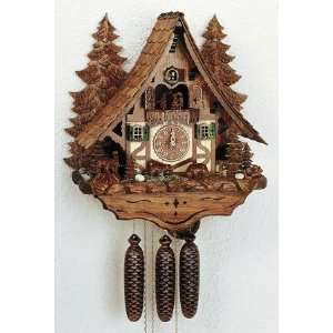  Schneider Chalet Cuckoo Clock, Woodchucks, Model #8TMT 