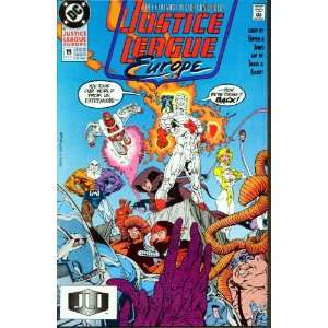 Justice League Europe #19 Pushing the Button
