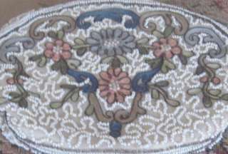   FLORAL Ivory BEADED/EMBROIDERED Evening Bag/DANCE PURSE~BELGIUM  