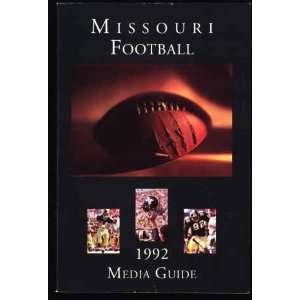  University of Missouri Mizzou Tigers Football Press 