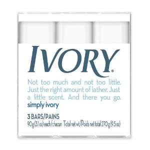     Ivory Bar Soap, No Perfumes 3.1 oz Bars, 72/CT