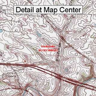   Map   Shelbyville, Kentucky (Folded/Waterproof)