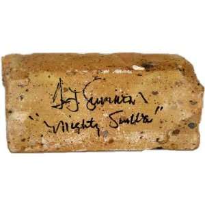 Ted Simmons Signed Brick with Inscription  Sports 