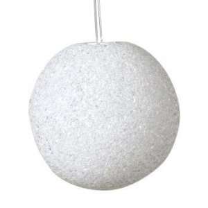  6 EVA Plastic Sparkling Light Up White Ball Toys & Games