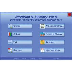   Memory 2 Developing Functional Memory & Attention Skills Both Sets 1