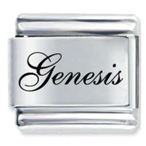    Edwardian Script Font Name Genesis Italian Charm Pugster Jewelry