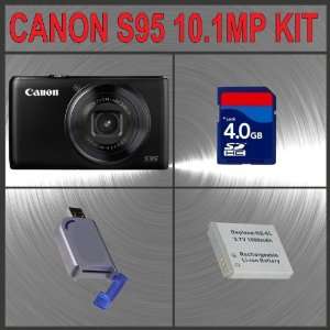  Canon PowerShot S95 Digital Camera + Huge Accessories 