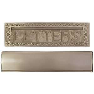  10 Heavy Duty Letters Mail Slot   Brushed Nickel
