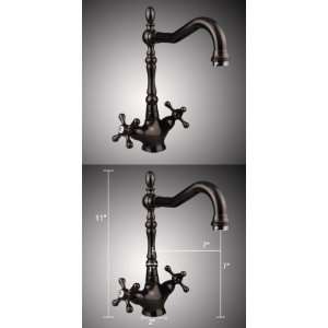  Oil Rubbed Bronze Lavatory Bathroom Kitchen Bar Two Handle 