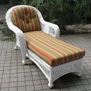   Montego Deep Seating Resin Wicker Chaise Lounge Patio, Lawn & Garden