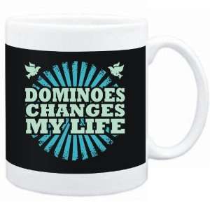  Mug Black  Dominoes changes my life  Hobbies