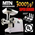 New 3000W Professional Electric Meat Grinder Cutter Free Sausage 