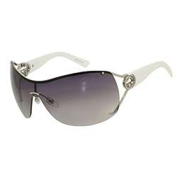 Gucci 2808/S Unisex White/ Grey Oversize Sunglasses  