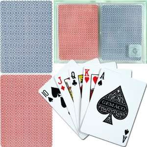   100% Plastic Weave Standard Poker 2 Deck Setup