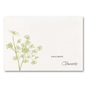  Amaranth Folded Note Card by Checkerboard