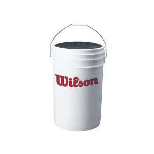  7.5 A1065 Practice Baseballs with Bucket from Wilson   3 