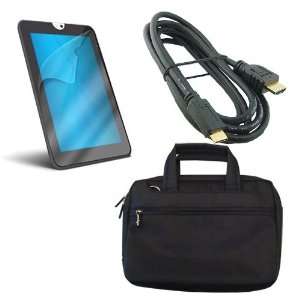   HDMI Cable 6 Feet + Tablet Carrying Bag for Toshiba Thrive 10.1 Tablet