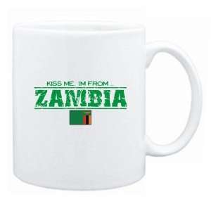    New  Kiss Me , I Am From Zambia  Mug Country