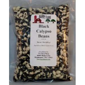 Calypso Beans, Black, 1 lb.  Grocery & Gourmet Food