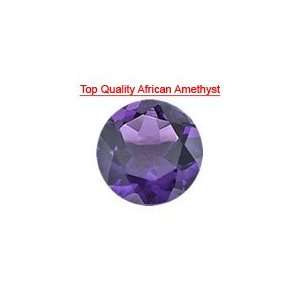  1.66 Cts of 7 mm Round Loose Amethyst ( 1 pcs ) Gemstone 
