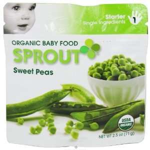  Baby Food Sweet Peas Starter 1    2.5 oz