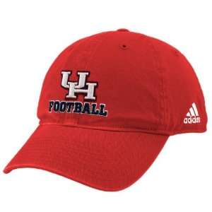 adidas Houston Cougars Red Football Slouch Hat  Sports 