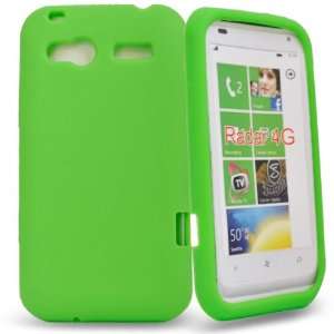   Palace  Green silicone case cover pouch for htc radar Electronics