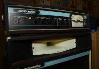 Vintage 70s Acoustic 230 amp & 407 bottom  