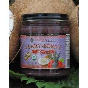 Coconut Spread, Verry Berry, Raw, Certified Organic, 10 Oz.