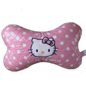  Cool2day 2pc Kitty Car Auto pu Leather Seat Neck Rest head 