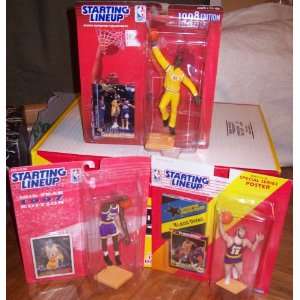  Starting Lineup NBA Series ~ Lakers, Divac & Oneal Toys 
