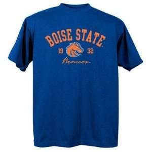  Boise State Broncos BSU NCAA Royal Short Sleeve T Shirt 