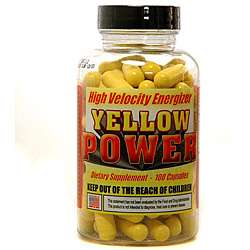 Yellow Power High Velocity Energizer Dietary Supplements   