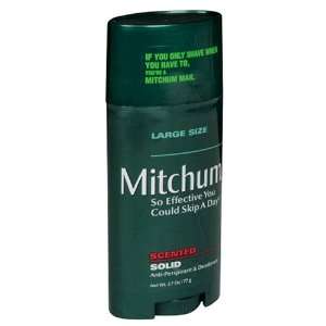  Mitchum Anti Perspirant & Deodorant, Solid, Scented, 2.7 
